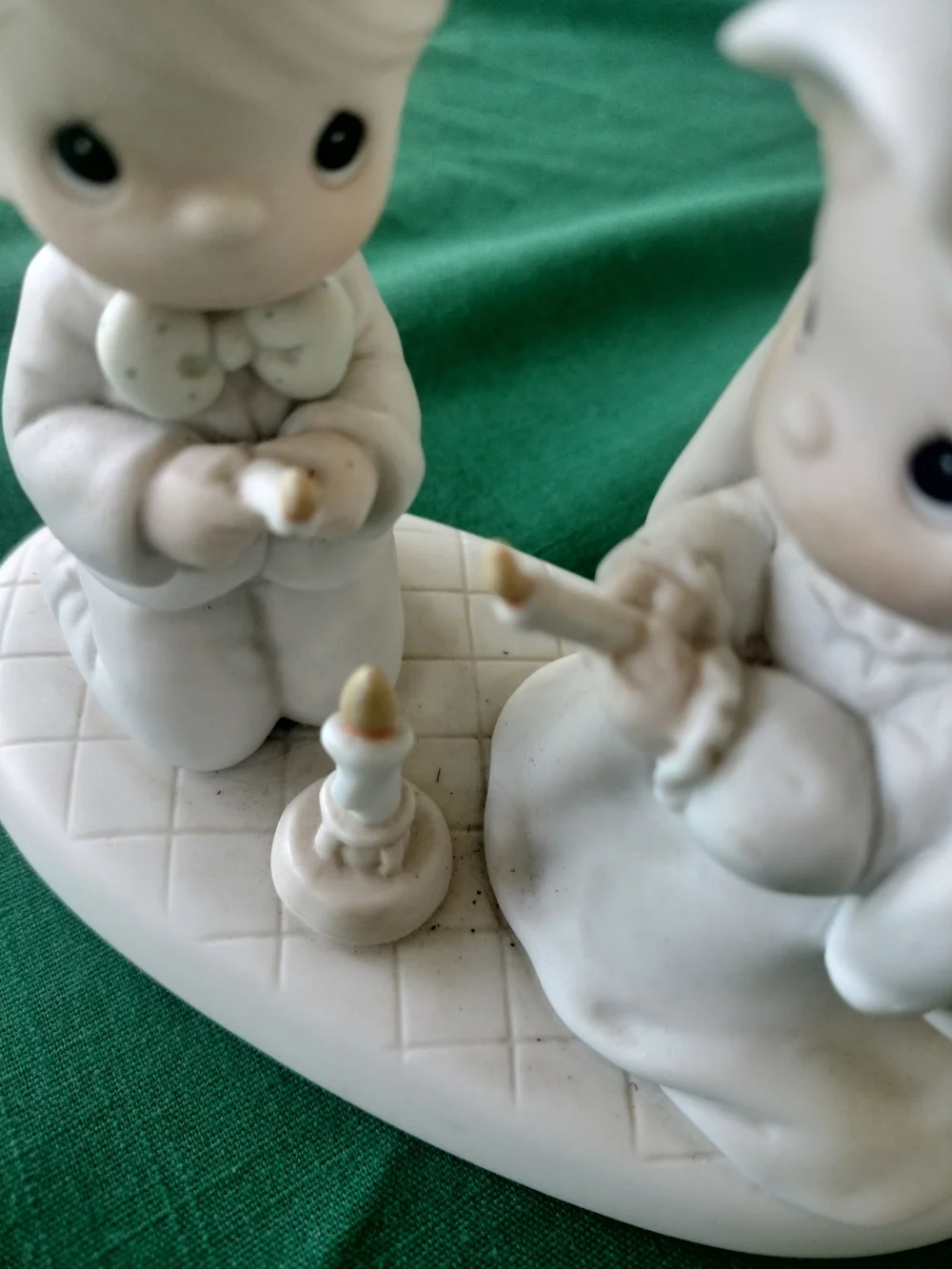 Precious Moments Unity Candle Wedding Signed 